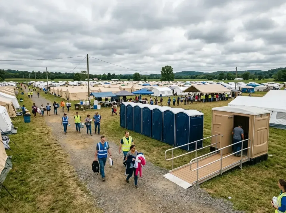 disaster-relief-camp-restrooms-010 — frequently asked questions, Dumpster & Portable Bathrooms Rental in Luray, VA